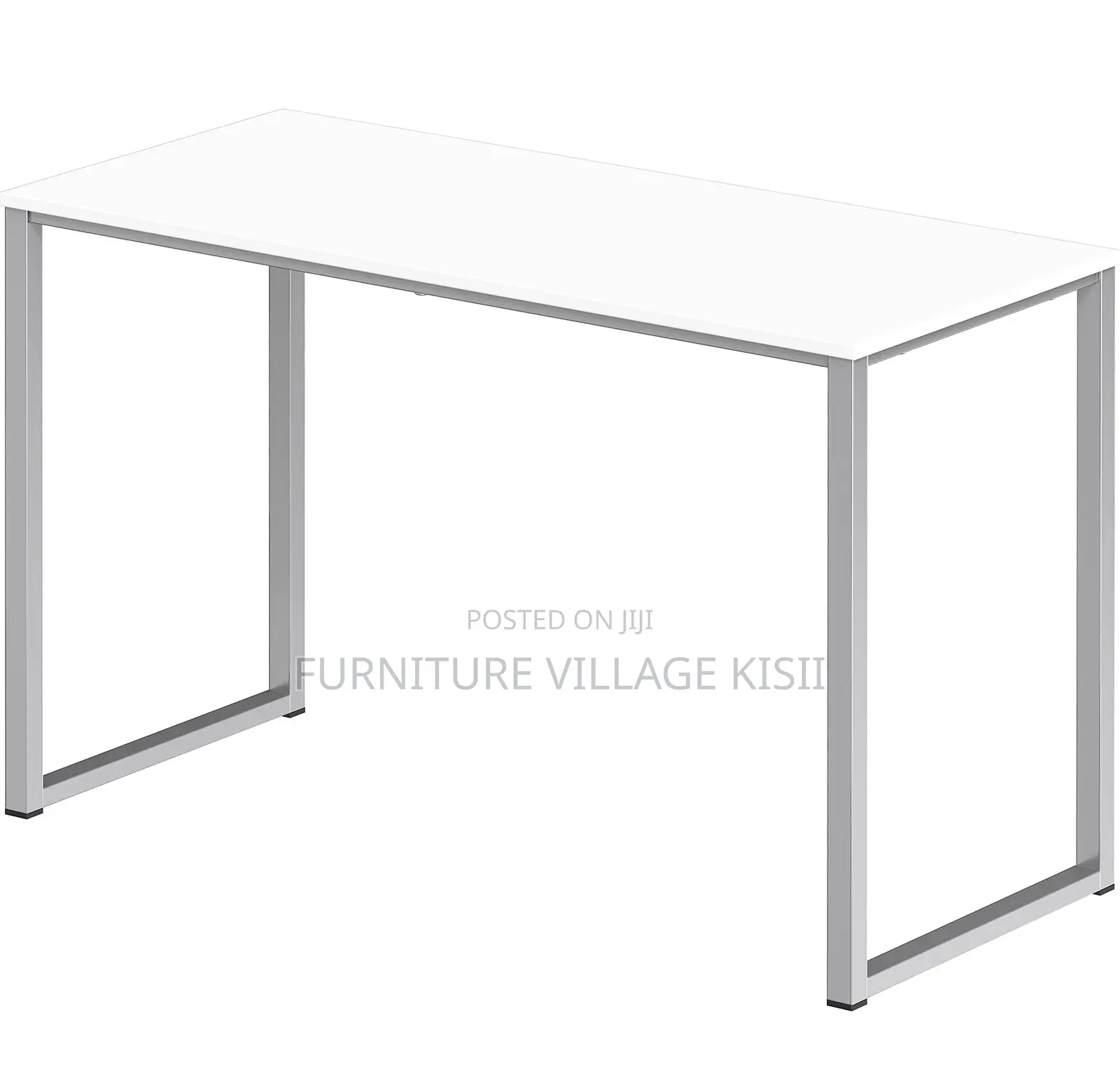 Office Table;1.4M Computer Desk With Metallic Base.