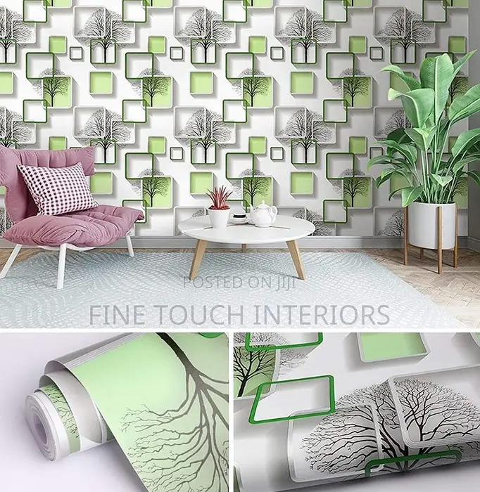 3D Wallpaper for Bedroom Interior Decor