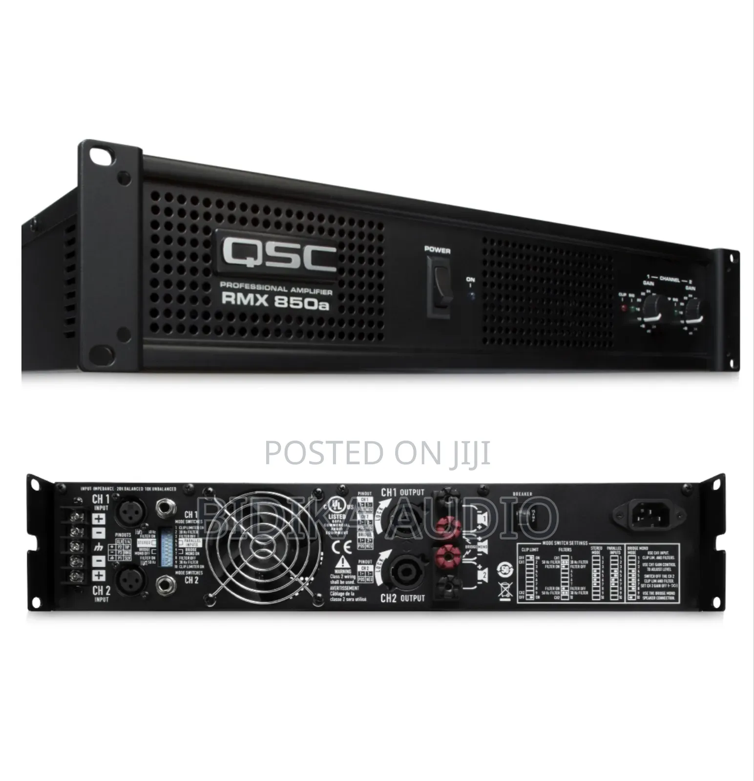 QSC RMX 850a Power Amplifier