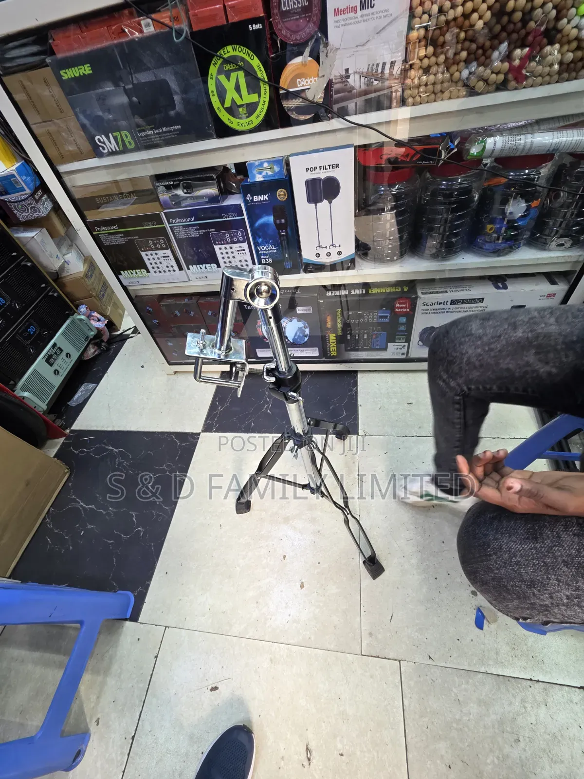 Tycoon Bongo Drums Stand