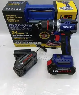 Royce 21V Brushless Cordless Impact/Hammer Drill Kit