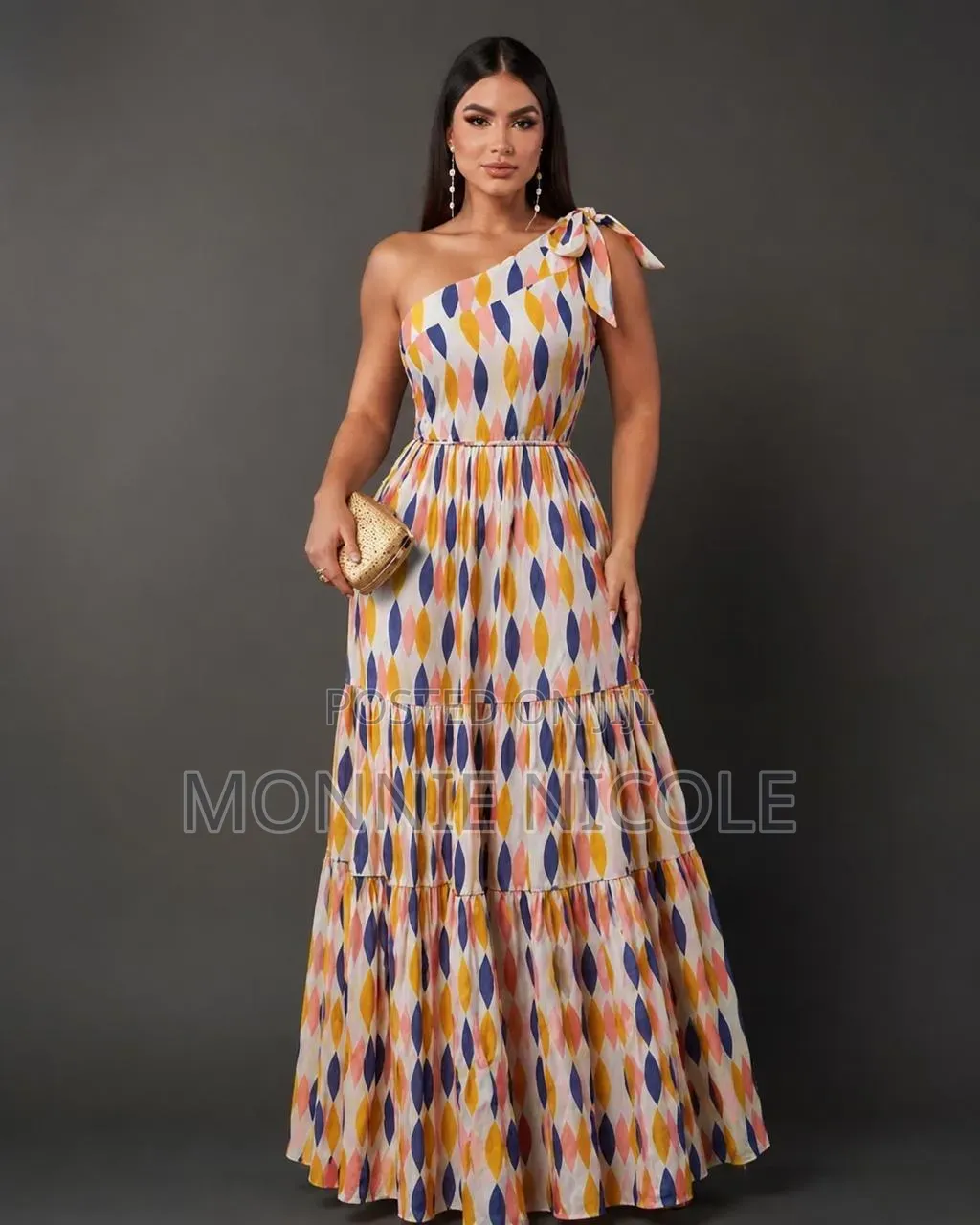 Ari Summer Long Dress . Event Dress