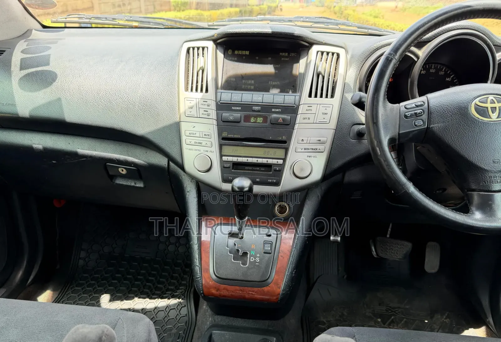 Toyota Harrier 2012 Black