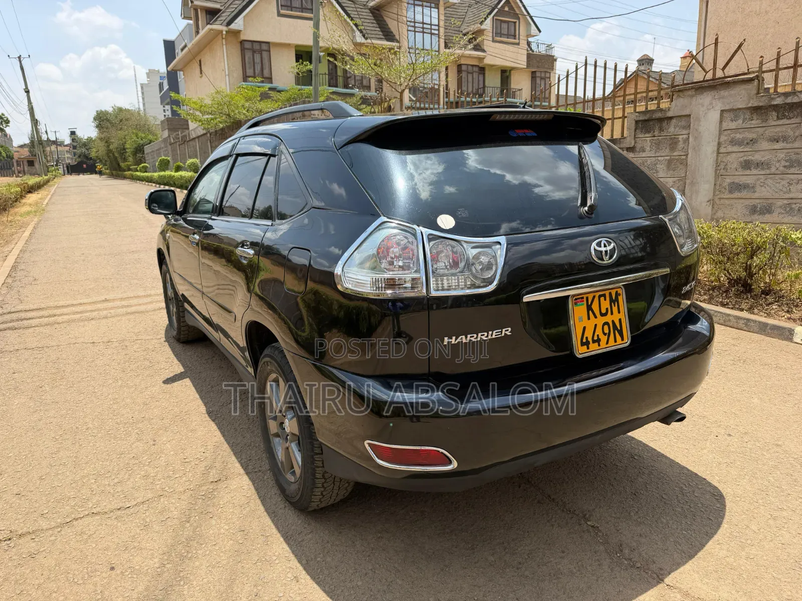 Toyota Harrier 2012 Black