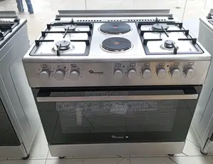 Ramtons 4G + 2E 90 by 60 Half Inox Go Fs Cooker