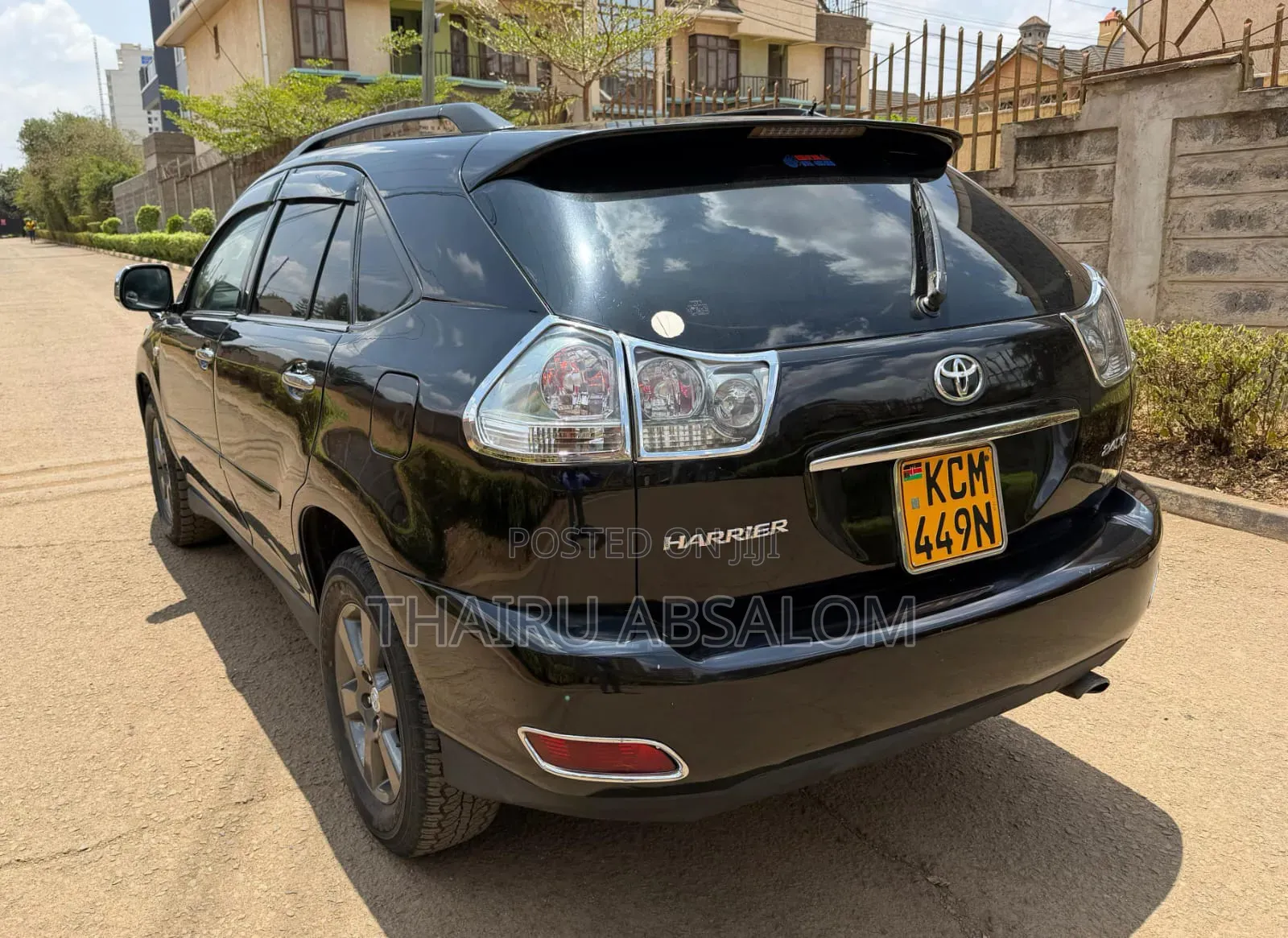 Toyota Harrier 2012 Black