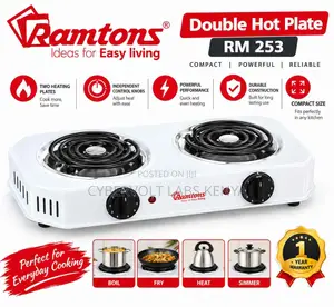 Ramtons Double Hot Plate RM 253