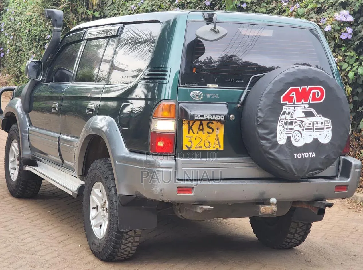 Toyota Land Cruiser Prado 1999 Green