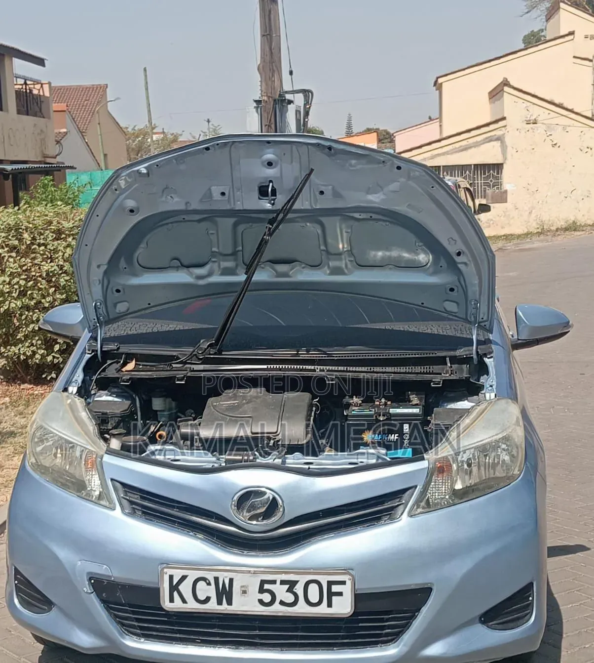 Toyota Vitz 2012 Blue