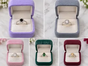 Elegant Stone Engagement Ring