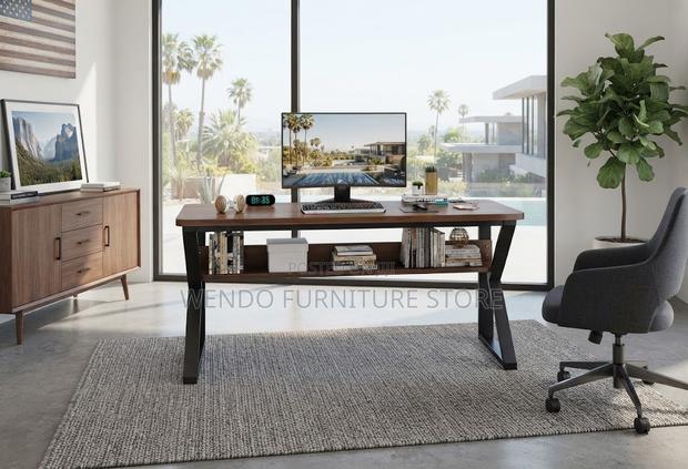 Office Desk; 140CM Home Office Laptop Tables - thumbnail 3