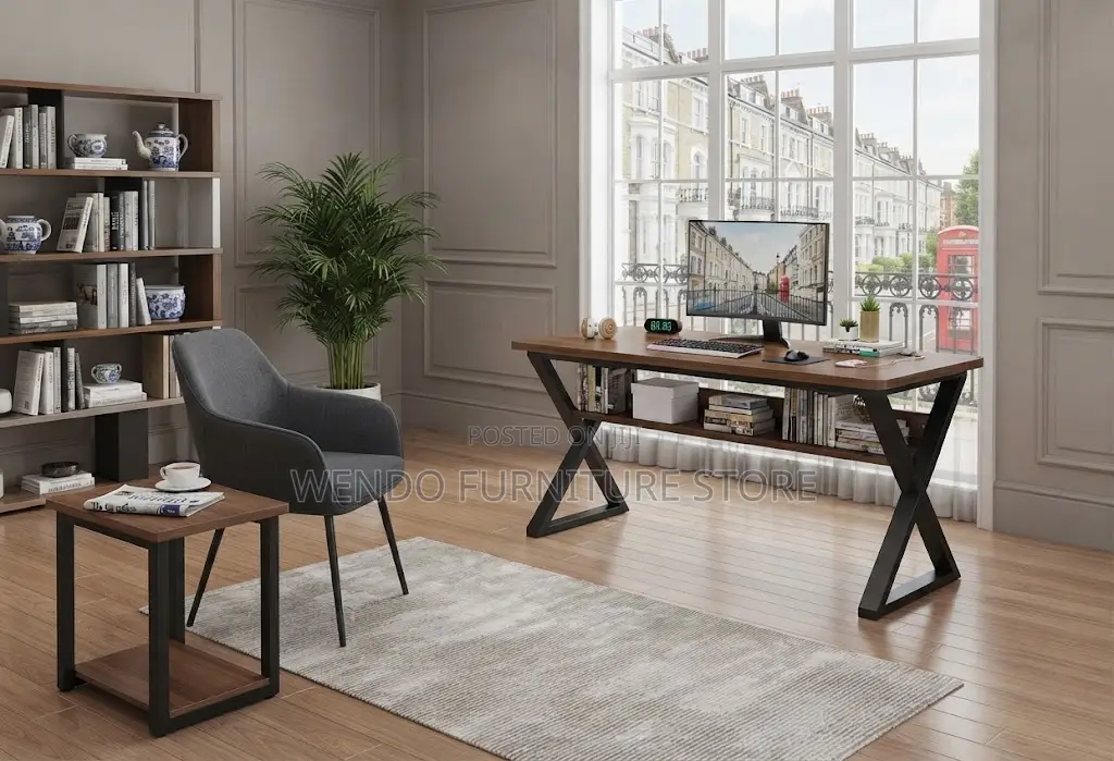 Office Desk; 140CM Home Office Laptop Tables
