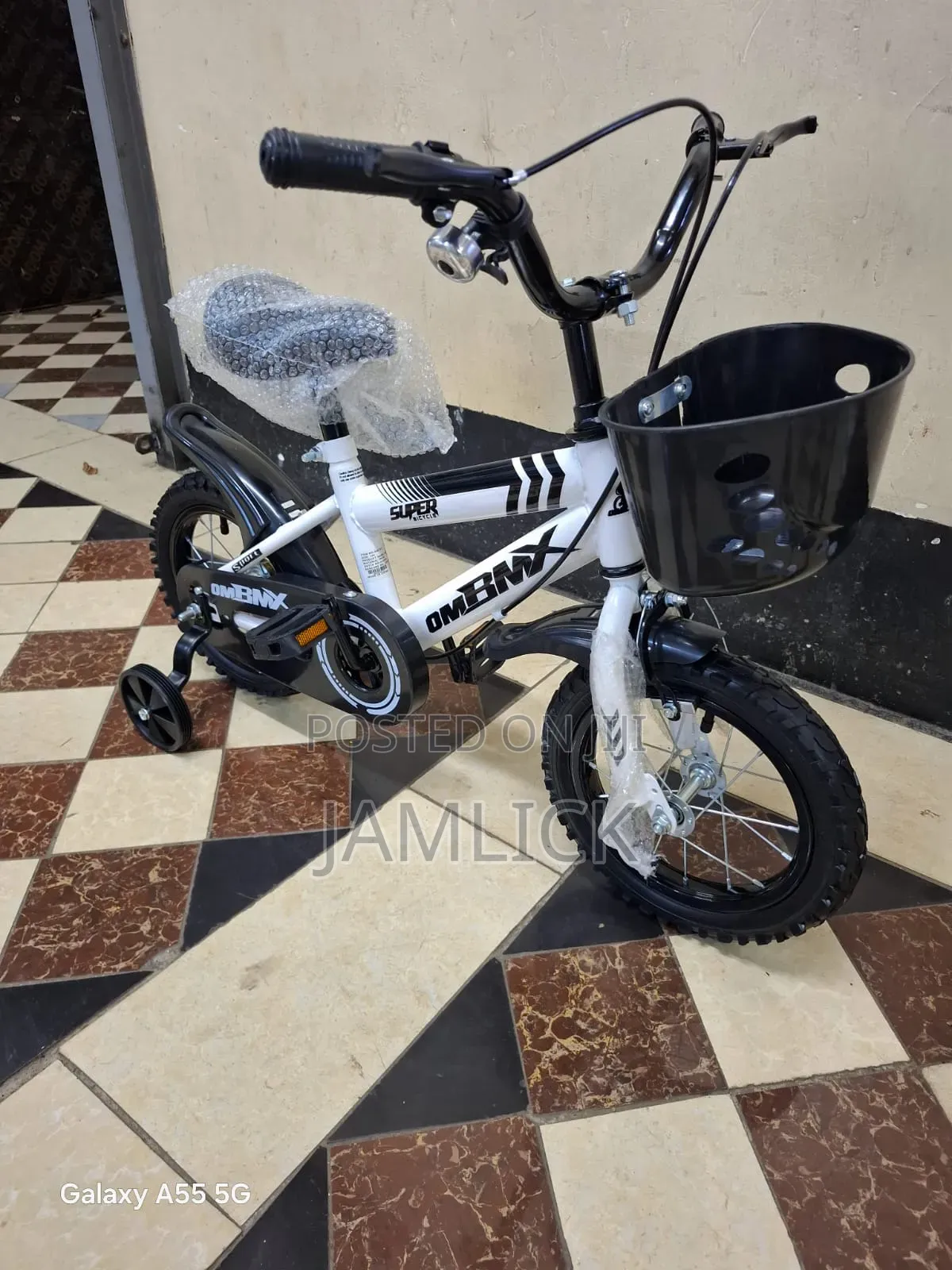 Supe Om BMX Size 12 Kids Bike - Sm