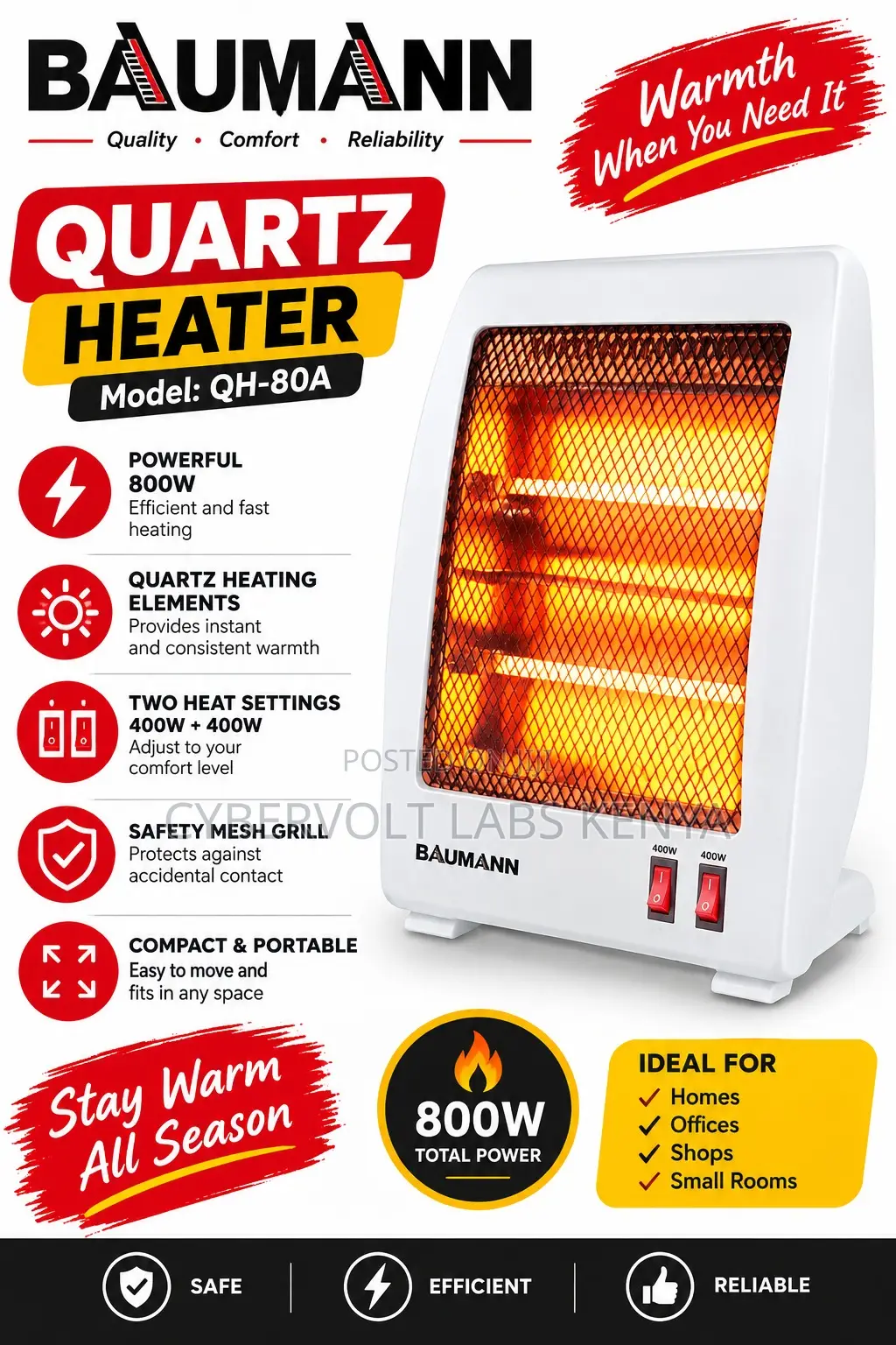 Baumann - Quartz Heater
