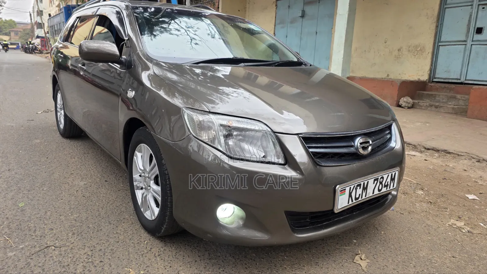 Toyota Corolla Fielder 2010 Gray