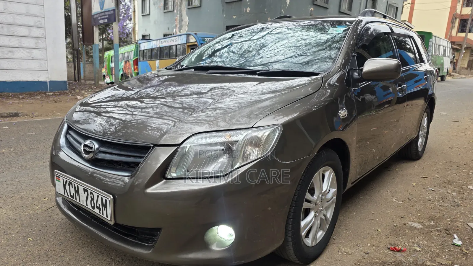 Toyota Corolla Fielder 2010 Gray