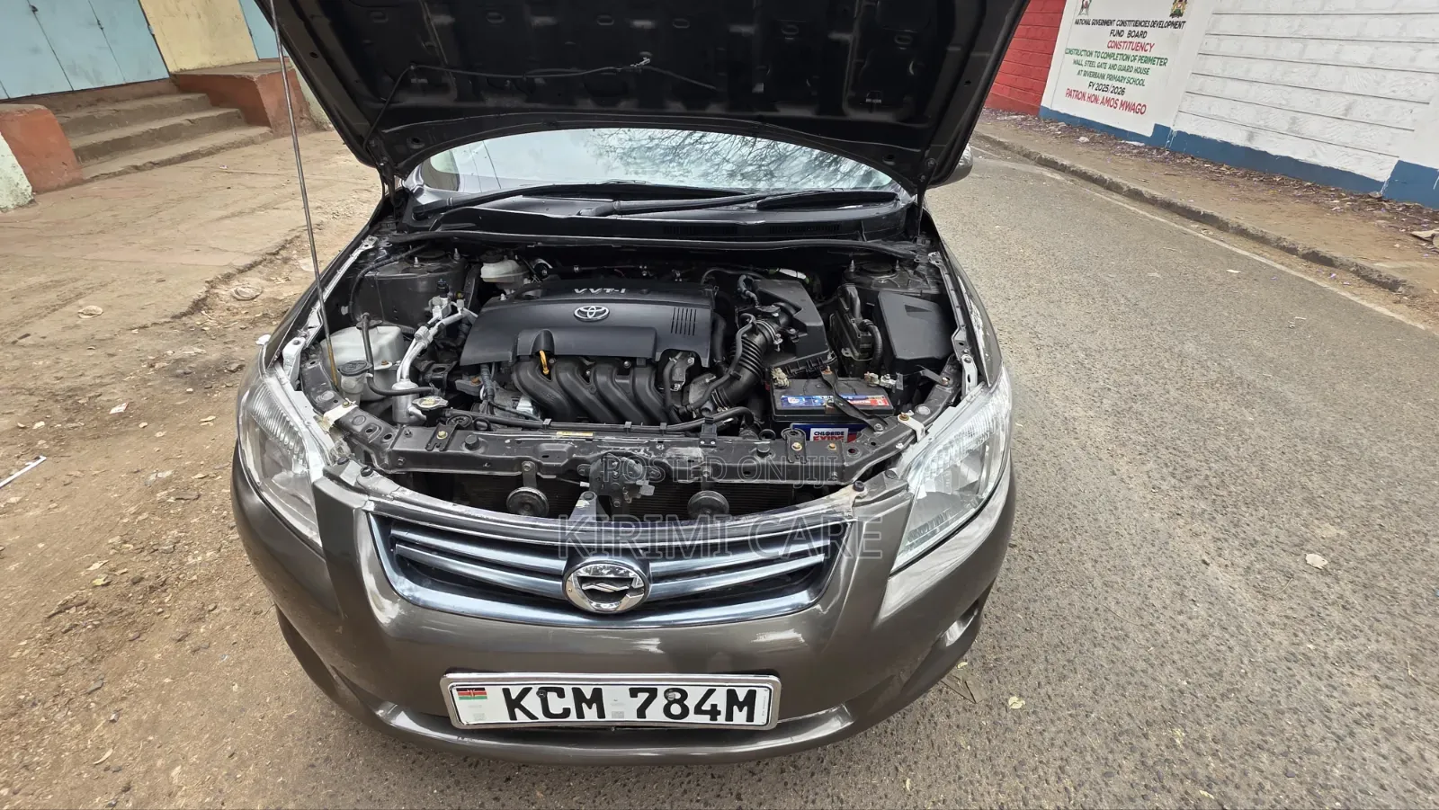 Toyota Corolla Fielder 2010 Gray