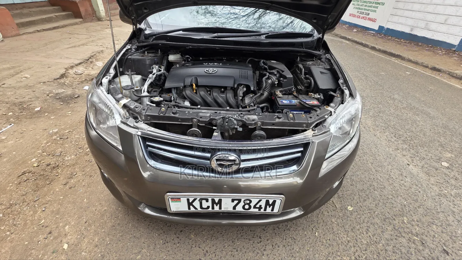 Toyota Corolla Fielder 2010 Gray