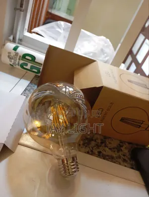 G95 Filament Bulb With Ambr Glass