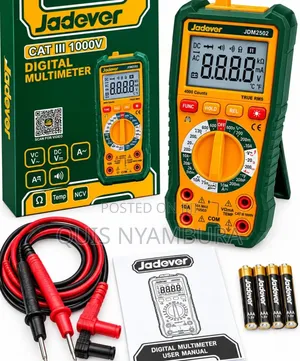 Digital Multimeter Cat Iii 1000v 4000counts/ Digital Multimeter