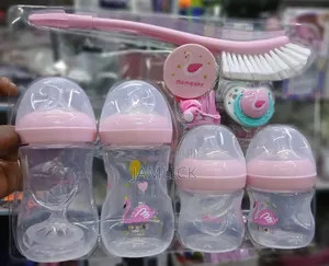 Blue Pink Feeding Bottle Set - Kk