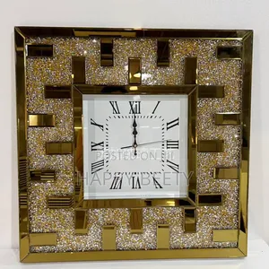 Creative Wall Clock Living Room Wall Clock Glass