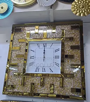Creative Wall Clock Living Room Wall Clock Glass