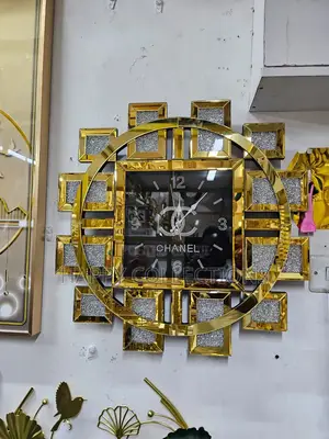 Diamond Wall Clock European Style Wall Decorative Clock