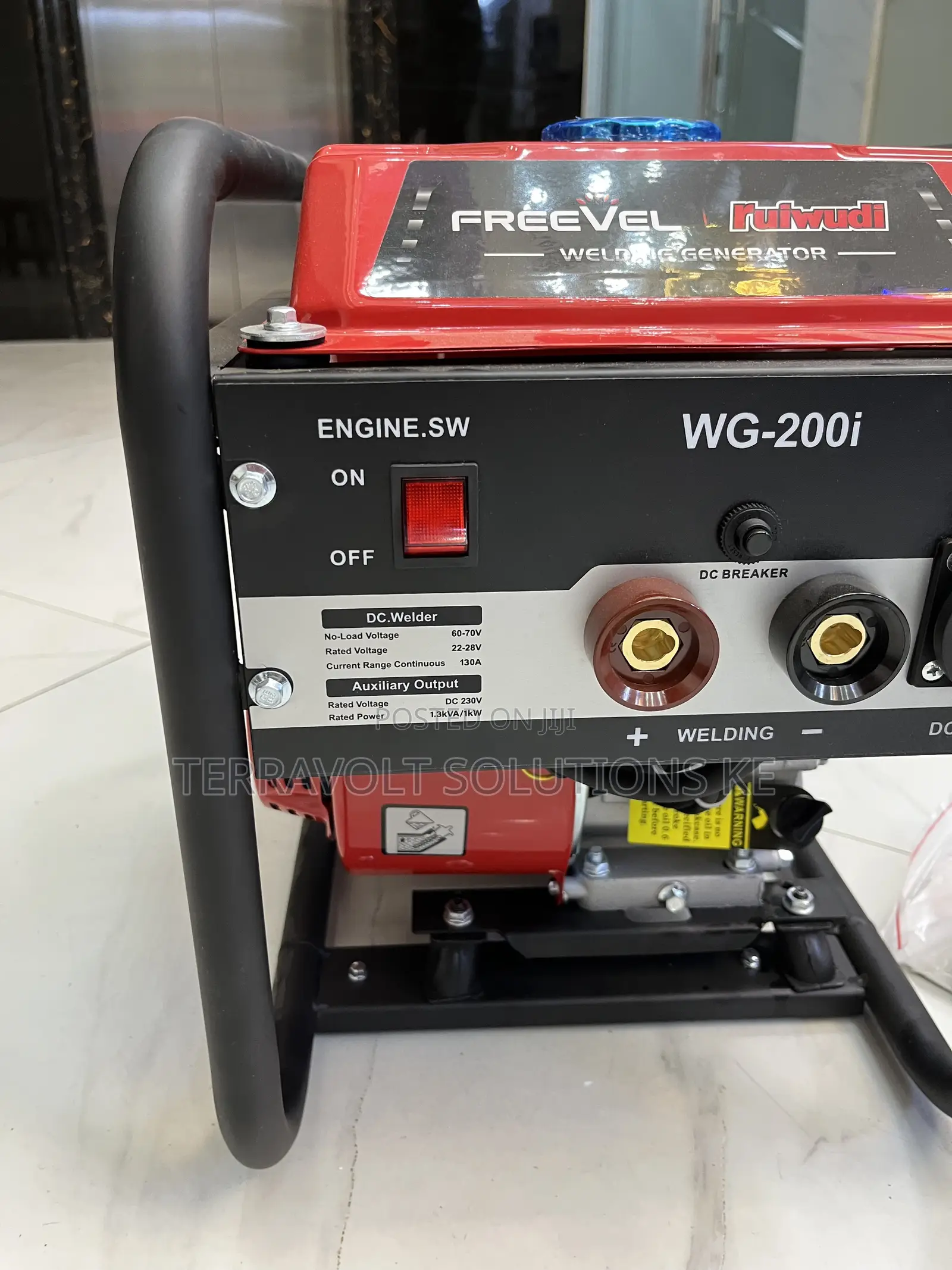 130a/200a Freevel Petrol Welding Generator