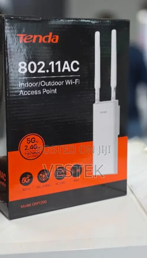 Tenda OAP1200 5GHz 2.4GHz Dual Band High Power Outdoor AP