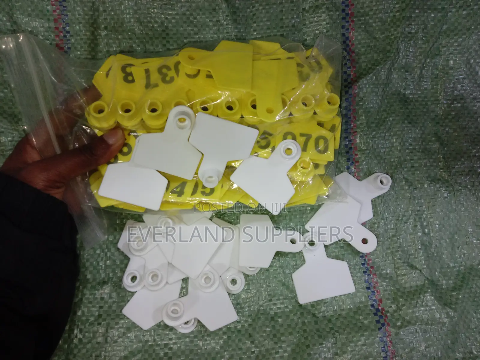 Eartags - Numbers With a Purpose (100 Pcs)