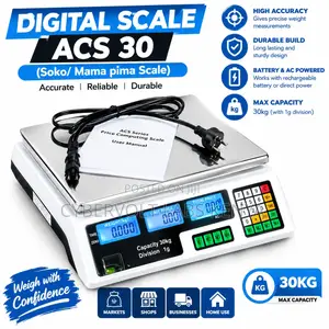PORTABLE Scale. Capacity : 50Kg