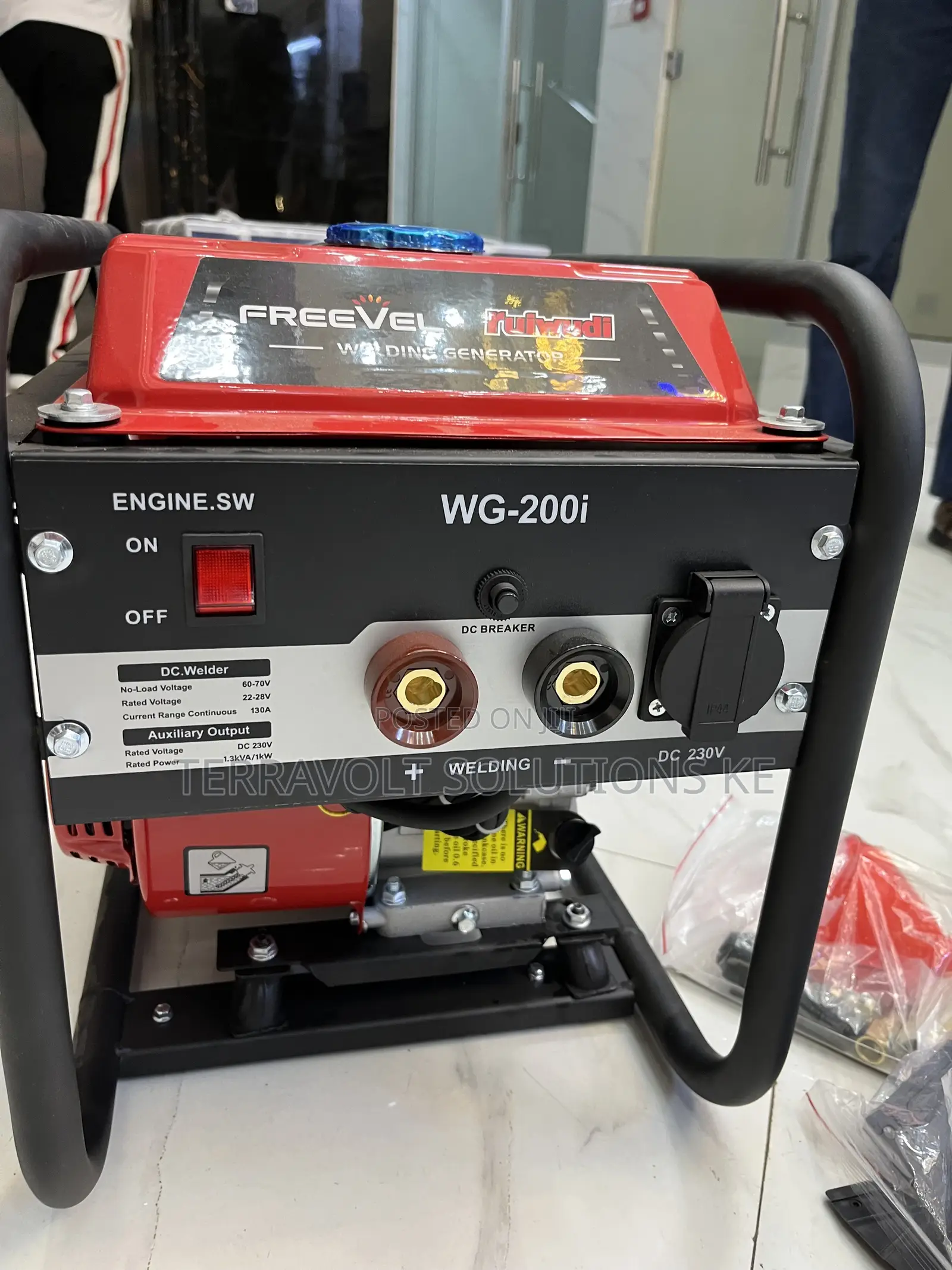 1.3kva/200a Freevel Welder Generator (Gasoline Petrol)