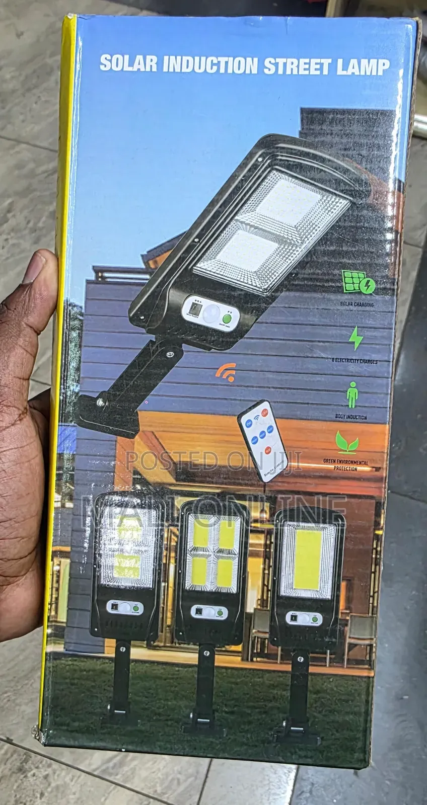Solar Induction Street Lamp –
