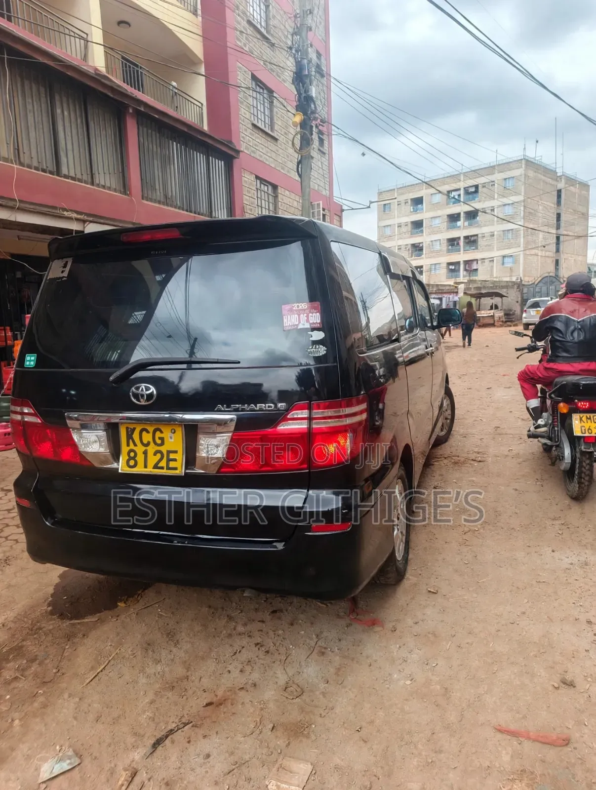Toyota Alphard 2.4 Petrol AWD 2008 Black