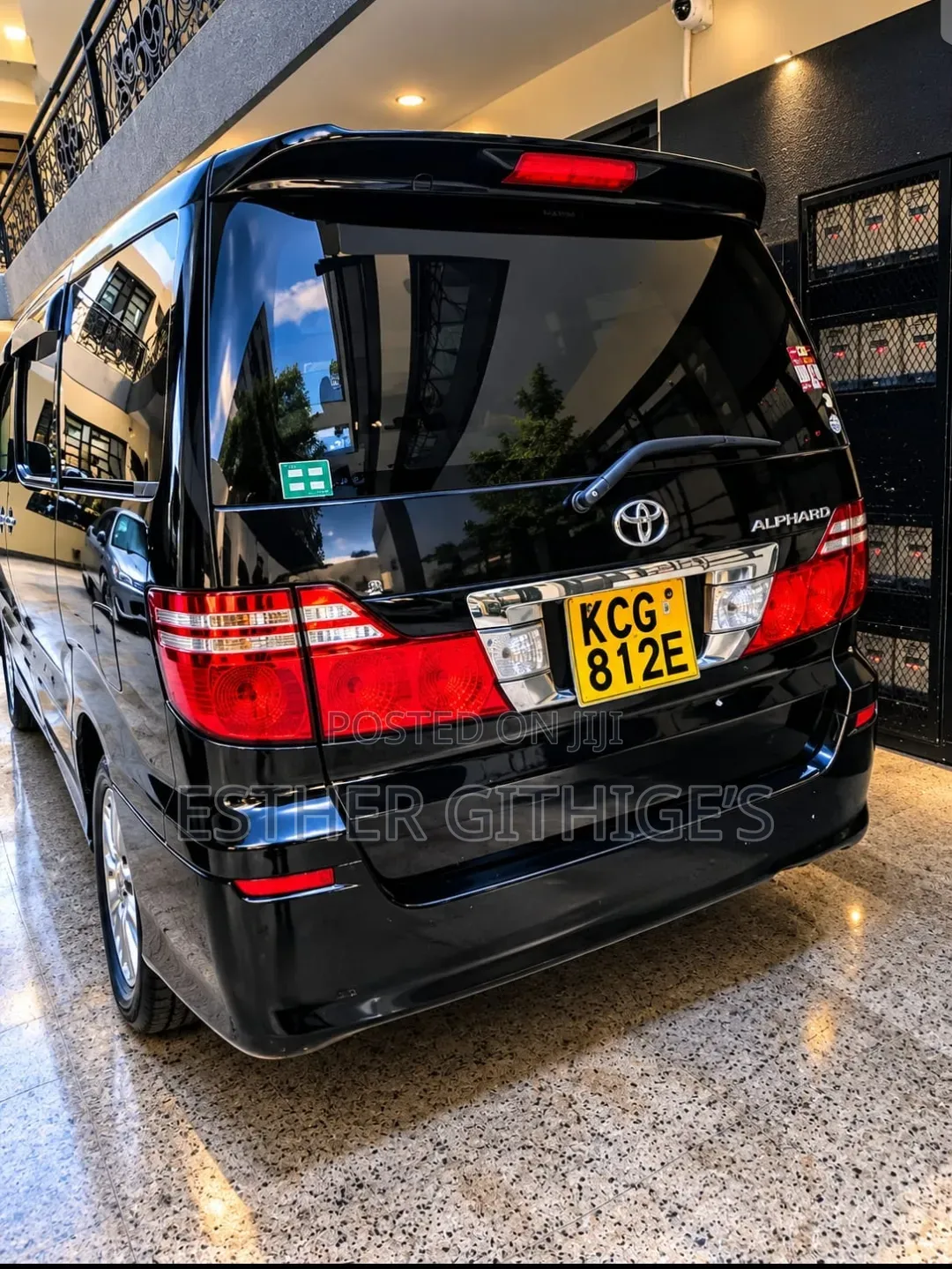 Toyota Alphard 2.4 Petrol AWD 2008 Black