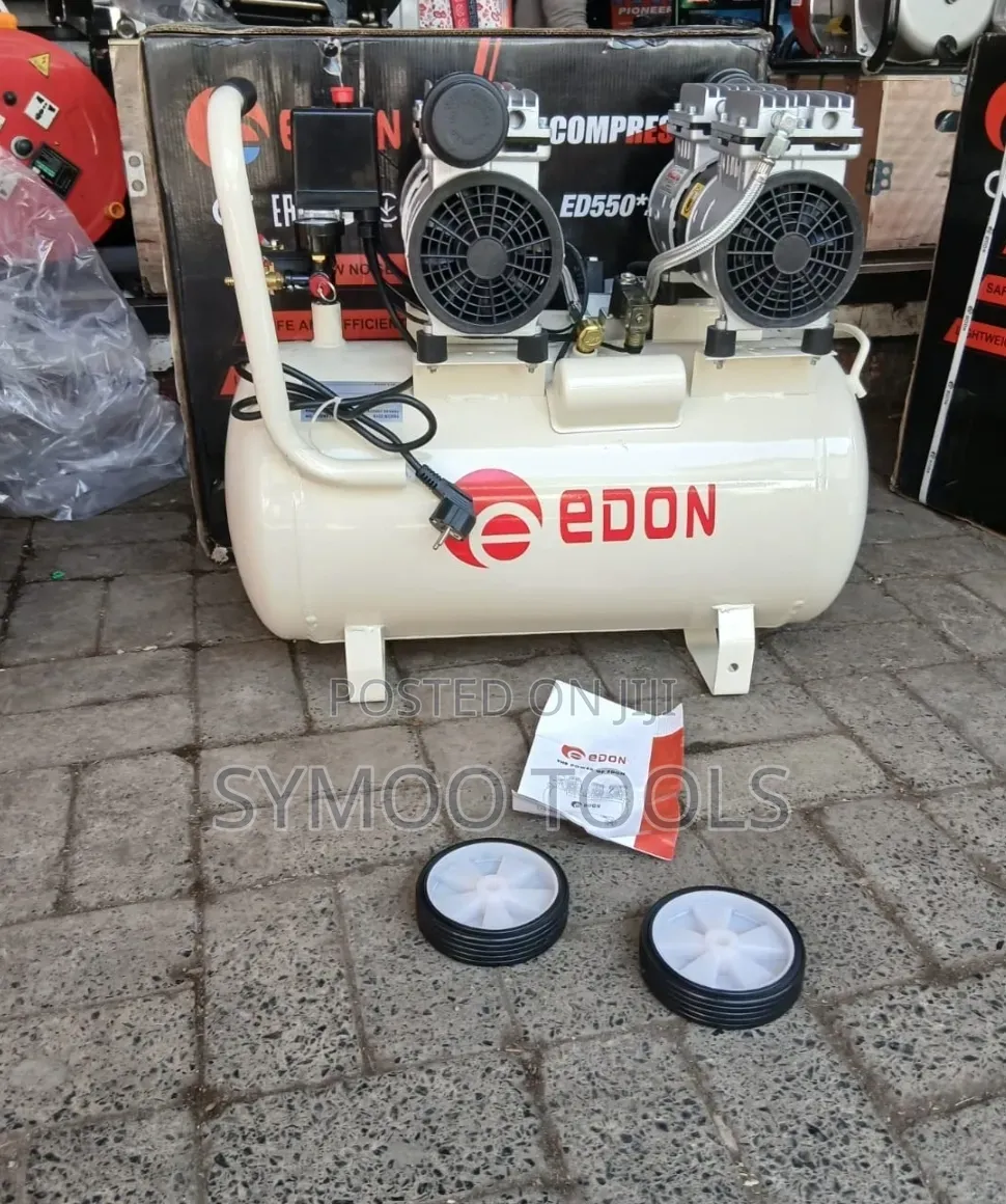 Edon Oil-Free Air Compressor With 2 Motors