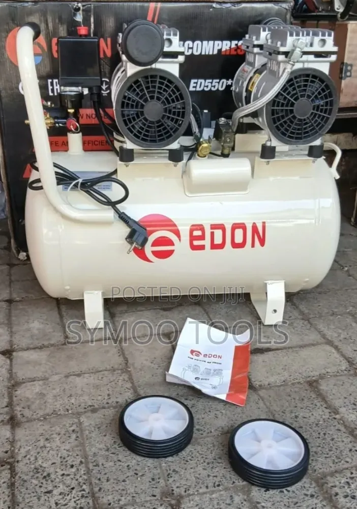 Edon Oil-Free Air Compressor With 2 Motors