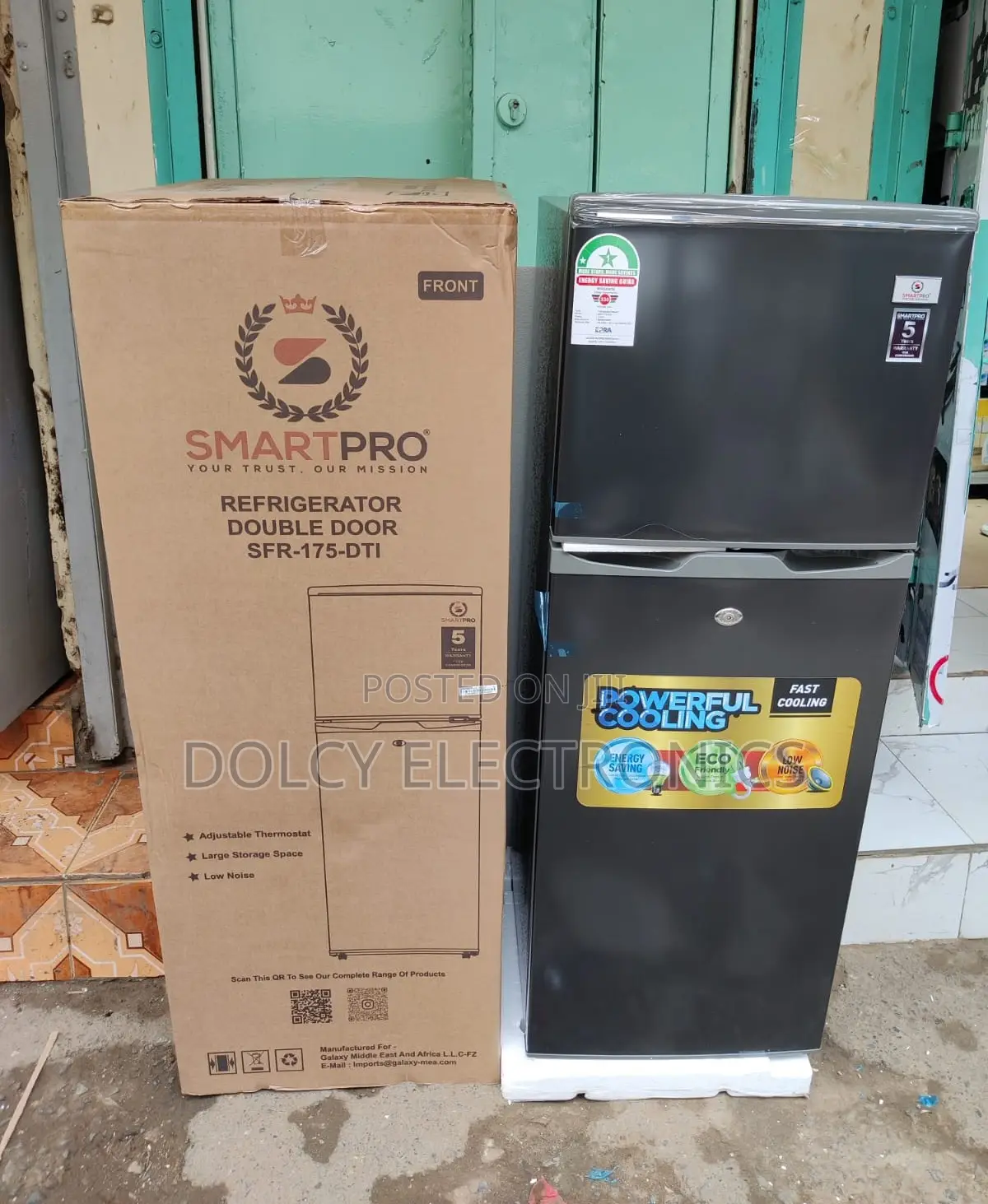 Smartpro Fridge 138l 2door SPR-175-Dti