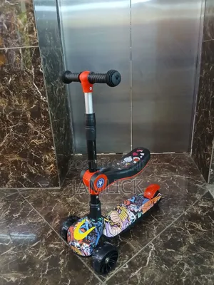 Kids Scooter With Seat, Music Lights - Kk