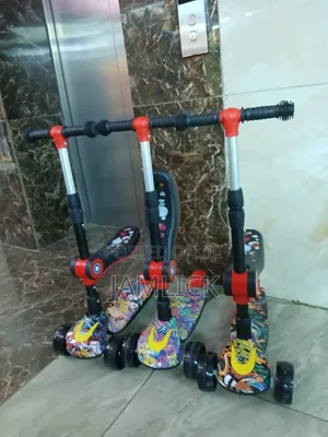 Kids Scooter With Seat, Music Lights - Kk