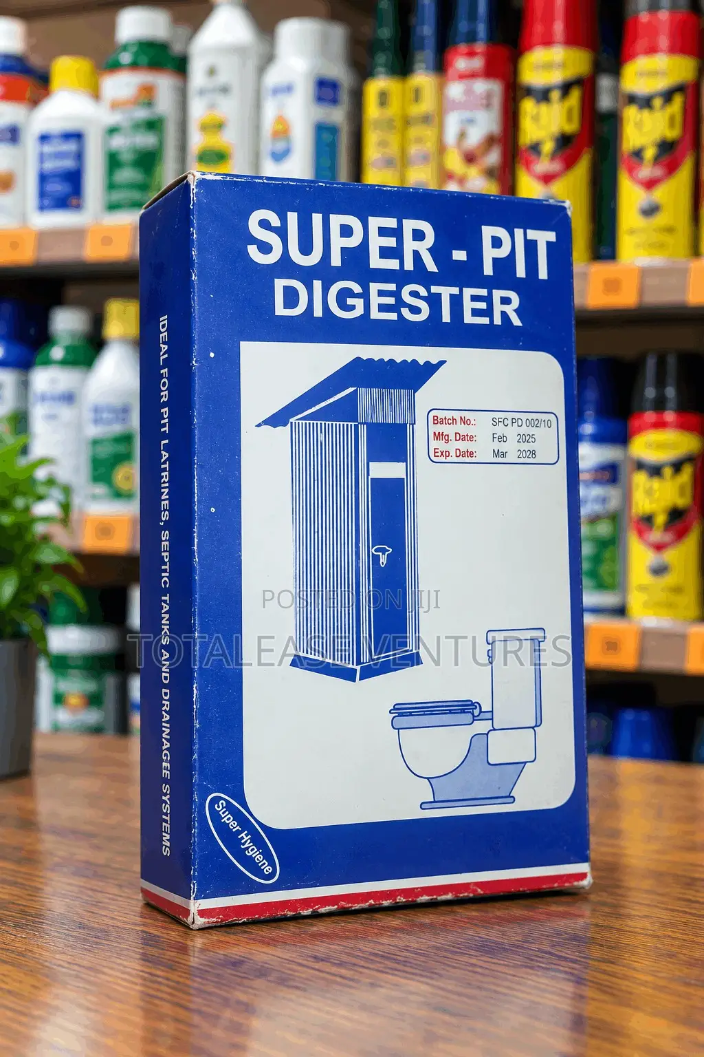 Super Pit Digester 250g | Pit Latrine Septic Tank Treatment