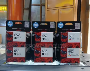 Genuine HP 652 Black CLRS Cartridges