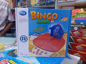 Classic Bingo Game, Numbers Matched Randomly