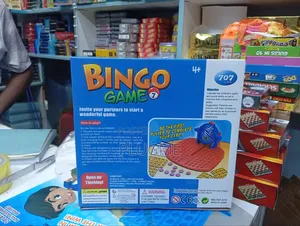 Classic Bingo Game, Numbers Matched Randomly