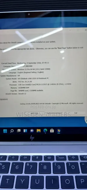 Laptop HP EliteBook x360 1030 G8 16GB Intel Core i5 SSD 512GB