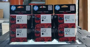 Factory-Sealed HP 652 Cartridges
