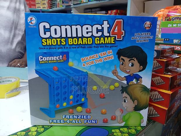 Connect 4 Shots Board Game, Fast-Paced Twist on the Classic Connect 4