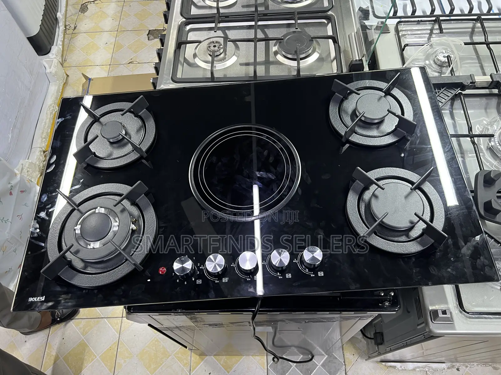 Bolesi Kitchen Hob – Modern Gas Cooker