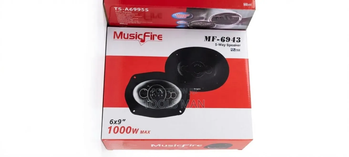 Car Speakers MusicFire 1000W 6x9 Inch MF-6943.